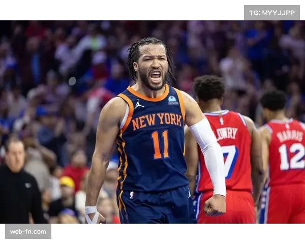 布伦森单节砍下20分，创尼克斯队史季后赛纪录